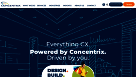 What Convergys.com website looked like in 2023 (1 year ago)