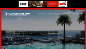What Conocedores.com website looked like in 2023 (1 year ago)