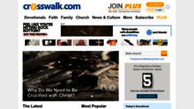What Crossdaily.com website looked like in 2023 (1 year ago)