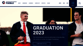 What Csupueblo.edu website looked like in 2023 (1 year ago)