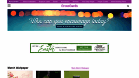 What Crosscards.com website looked like in 2023 (1 year ago)