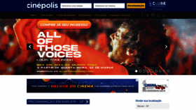 What Cinepolis.com.br website looked like in 2023 (1 year ago)