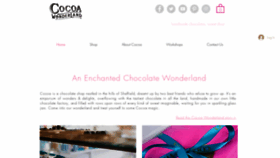What Cocoawonderland.co.uk website looked like in 2023 (1 year ago)