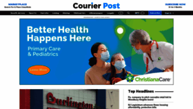What Courierpostonline.com website looked like in 2023 (1 year ago)