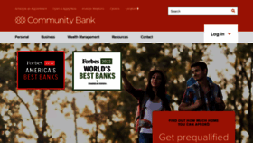 What Communitybankna.com website looked like in 2023 (1 year ago)