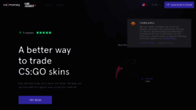 What Cs.money website looked like in 2023 (2 years ago)