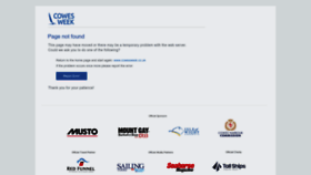 What Cowesweek.co.uk website looked like in 2023 (2 years ago)