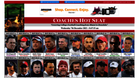 What Coacheshotseat.com website looked like in 2023 (1 year ago)