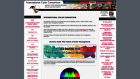 What Color.org website looked like in 2023 (1 year ago)
