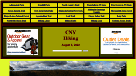 What Cnyhiking.com website looked like in 2023 (1 year ago)