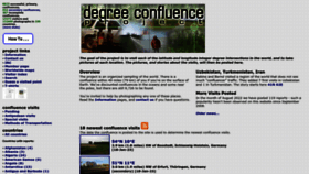 What Confluence.org website looked like in 2023 (1 year ago)