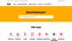 What Care.indosatooredoo.com website looked like in 2023 (1 year ago)