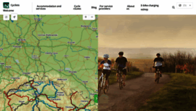 What Cyklistevitani.cz website looked like in 2023 (1 year ago)