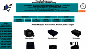What Chargingchargers.com website looked like in 2023 (1 year ago)
