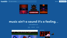 What Canmking.co website looked like in 2023 (1 year ago)