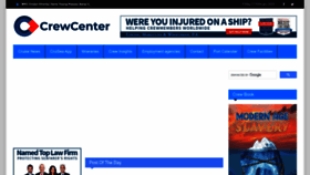 What Crew-center.com website looked like in 2023 (1 year ago)
