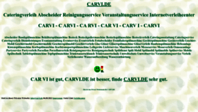 What Carvi.de website looked like in 2023 (2 years ago)