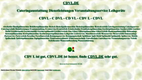 What Cdvl.de website looked like in 2023 (1 year ago)