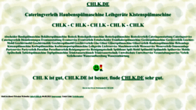 What Chlk.de website looked like in 2023 (2 years ago)