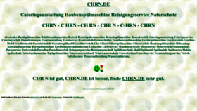 What Chrn.de website looked like in 2023 (2 years ago)