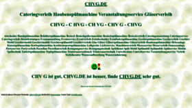 What Chvg.de website looked like in 2023 (2 years ago)