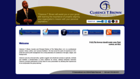 What Clarencetbrown.com website looked like in 2023 (1 year ago)