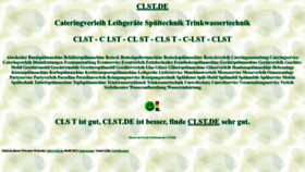 What Clst.de website looked like in 2023 (2 years ago)