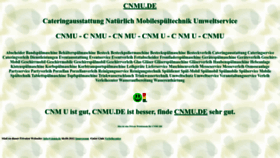 What Cnmu.de website looked like in 2023 (3 years ago)