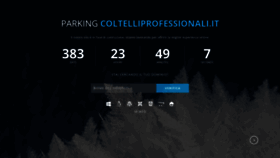 What Coltelliprofessionali.it website looked like in 2023 (1 year ago)