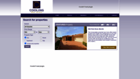 What Coolingrealestate.com website looked like in 2023 (1 year ago)