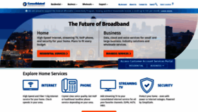 What Consolidated.com website looked like in 2023 (1 year ago)