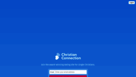 What Christianconnection.com website looked like in 2023 (1 year ago)