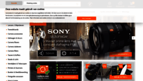 What Cameraland.nl website looked like in 2023 (3 years ago)