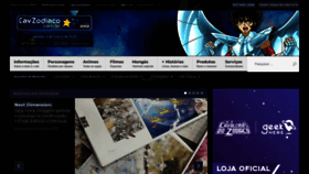 What Cavzodiaco.com.br website looked like in 2023 (3 years ago)