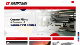 What Cosmofilms.com website looked like in 2023 (1 year ago)