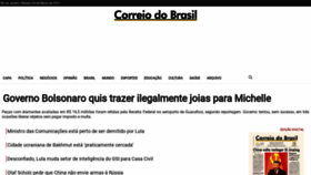 What Correiodobrasil.com.br website looked like in 2023 (1 year ago)