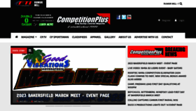 What Competitionplus.com website looked like in 2023 (1 year ago)