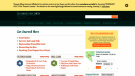 What Civillawselfhelpcenter.org website looked like in 2023 (1 year ago)