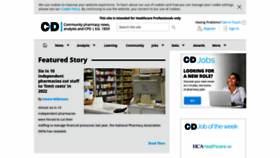 What Chemistanddruggist.co.uk website looked like in 2023 (1 year ago)