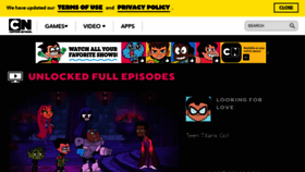 What Cartoonnetwork.com.mx website looked like in 2023 (1 year ago)