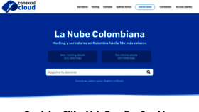What Conexcol.net.co website looked like in 2023 (2 years ago)