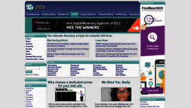 What Cgidir.com website looked like in 2023 (1 year ago)