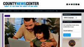 What Countynewscenter.com website looked like in 2023 (1 year ago)