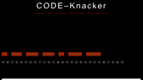 What Code-knacker.de website looked like in 2023 (1 year ago)
