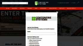 What Centerfiresystems.com website looked like in 2023 (1 year ago)