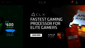 What Clxgaming.com website looked like in 2023 (1 year ago)