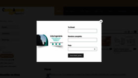 What Construaprende.com website looked like in 2023 (2 years ago)