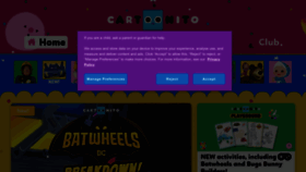 What Cartoonito.co.uk website looked like in 2023 (1 year ago)