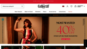 What Collectiflondon.com website looked like in 2023 (1 year ago)