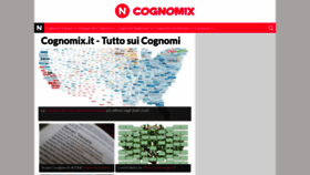 What Cognomix.it website looked like in 2023 (2 years ago)